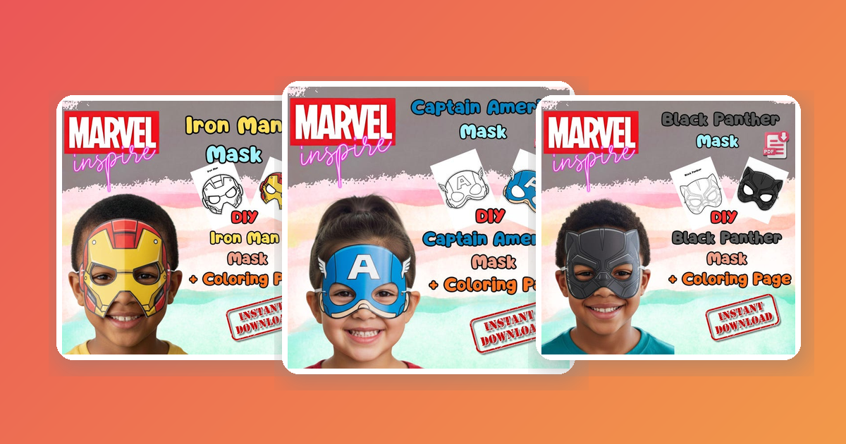 Avengers Birthday Party Checklist: Masks, Decor & Activity Ideas