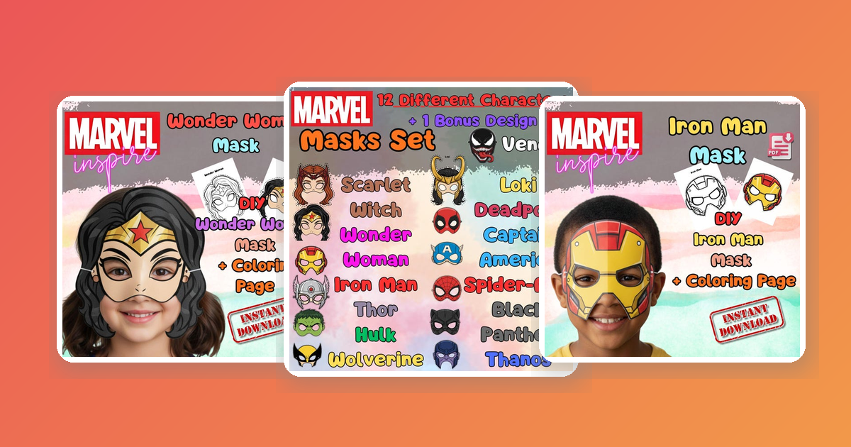DC or Marvel? A Parent's Guide to Kids' Superhero Mask Sets