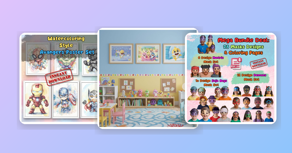 How to Choose Kids Room Wall Art: Size & Layout Guide