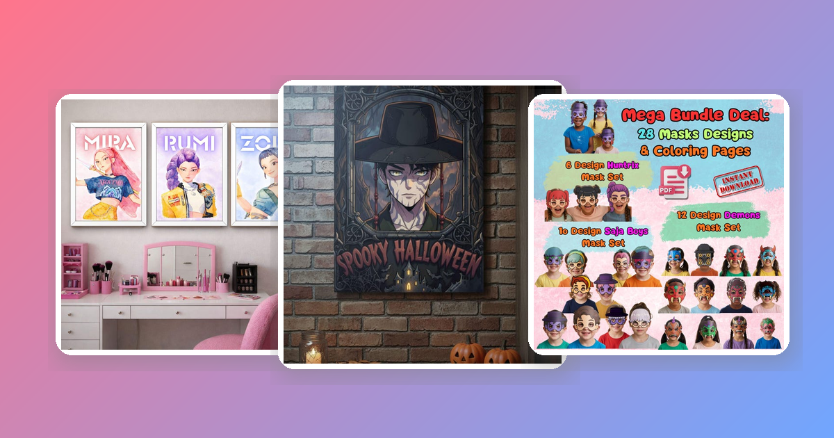 How to Set Up a K-Pop Demon Hunters Photo Booth for a Kids Party